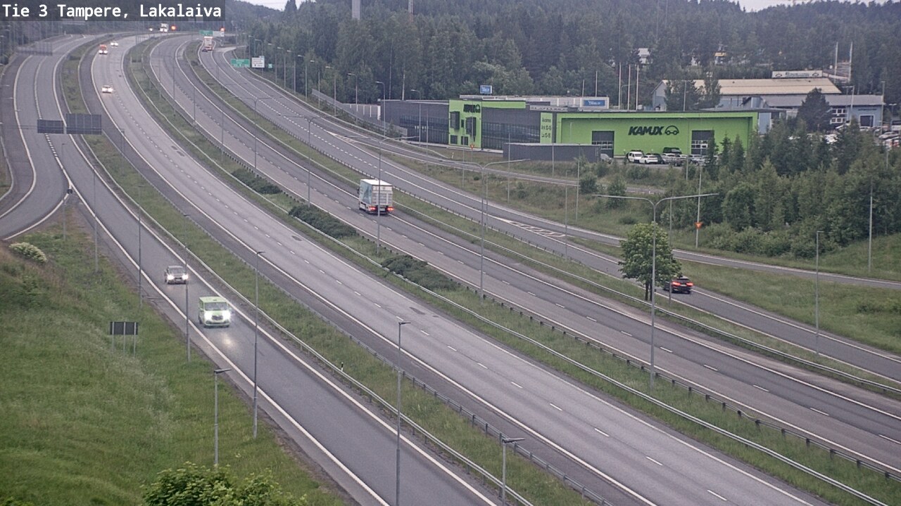 Kelikamerat Kuva Tie 3 Tampere, Lakalaiva, Tampere, Pirkanmaa