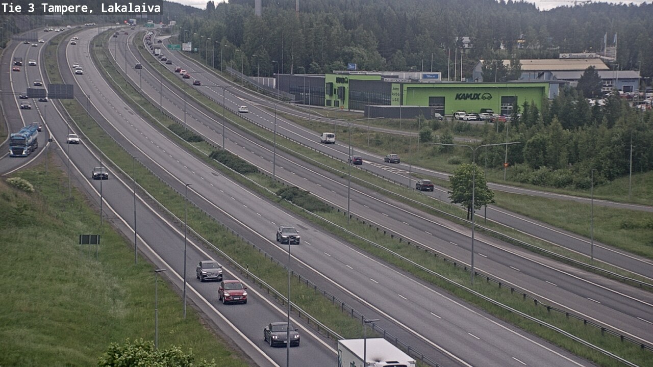 Weather Camera Image Road 3 Tampere, Lakalaiva, Tampere, Pirkanmaa
