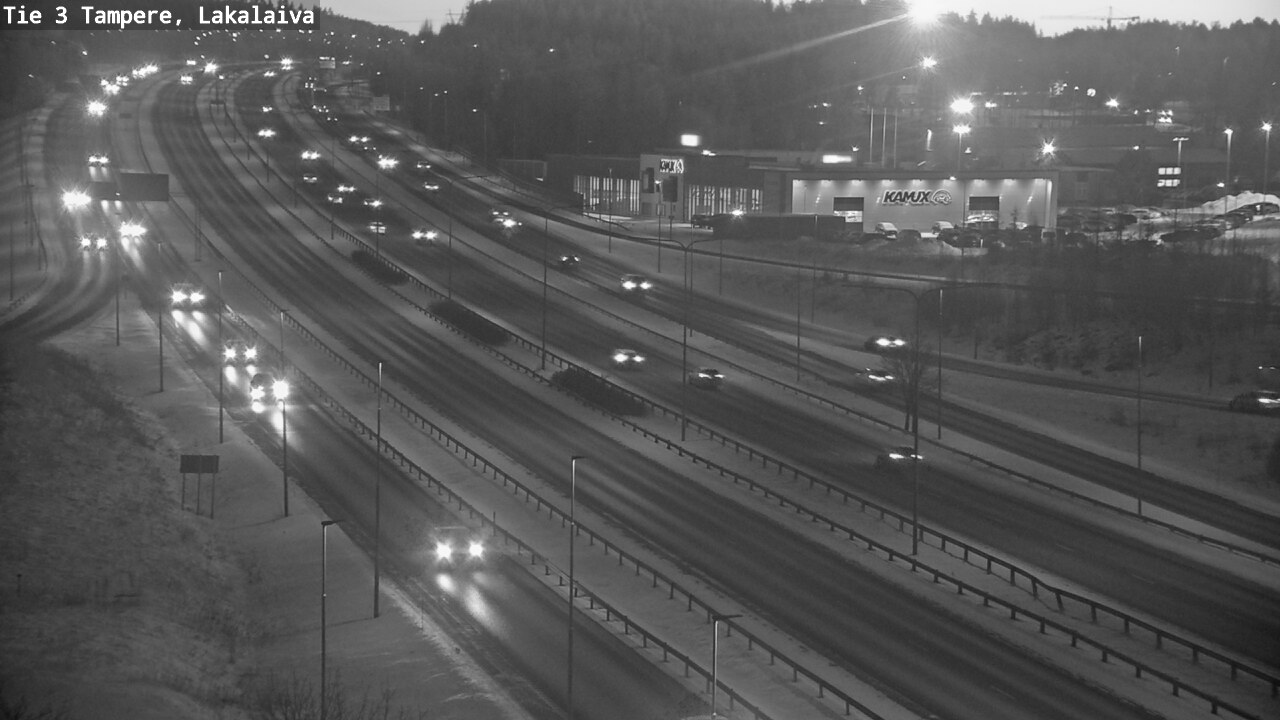 Weather Camera Image Road 3 Tampere, Lakalaiva, Tampere, Pirkanmaa