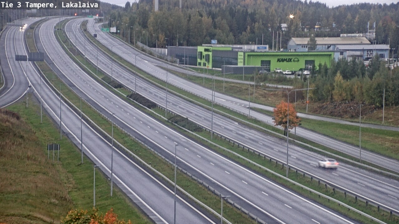 Weather Camera Image Road 3 Tampere, Lakalaiva, Tampere, Pirkanmaa