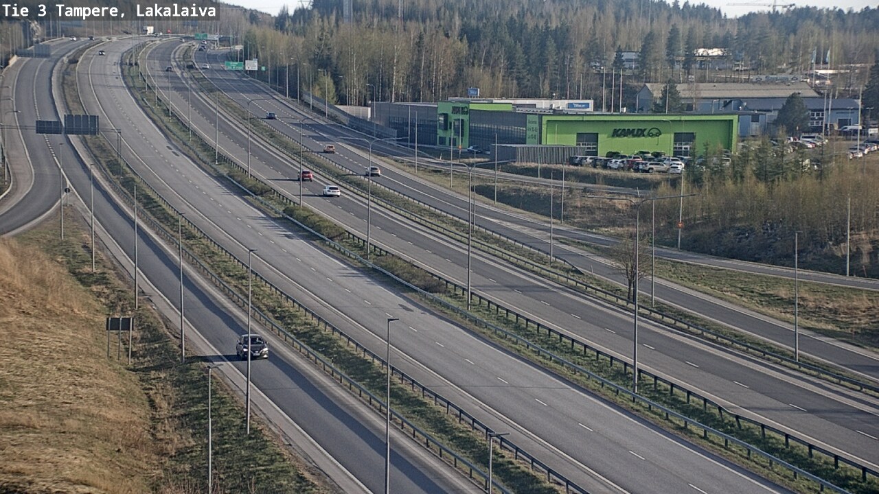 Kelikamerat Kuva Tie 3 Tampere, Lakalaiva, Tampere, Pirkanmaa