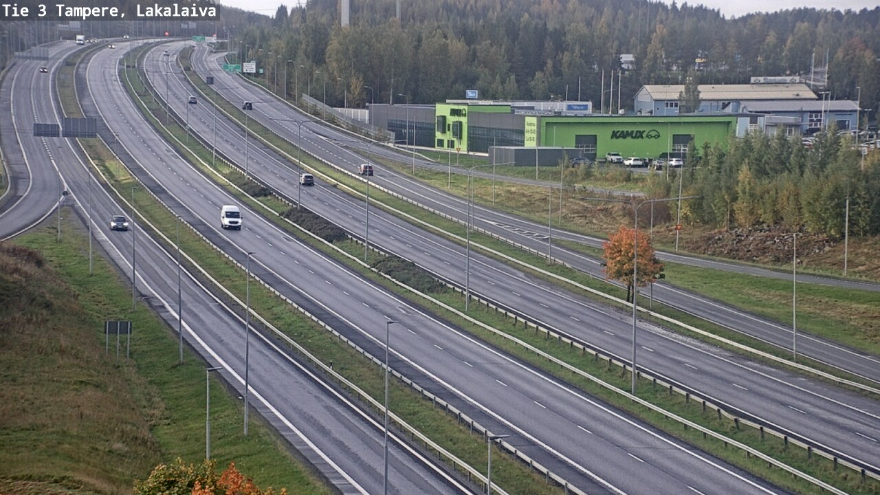 Weather Camera Image Road 3 Tampere, Lakalaiva, Tampere, Pirkanmaa