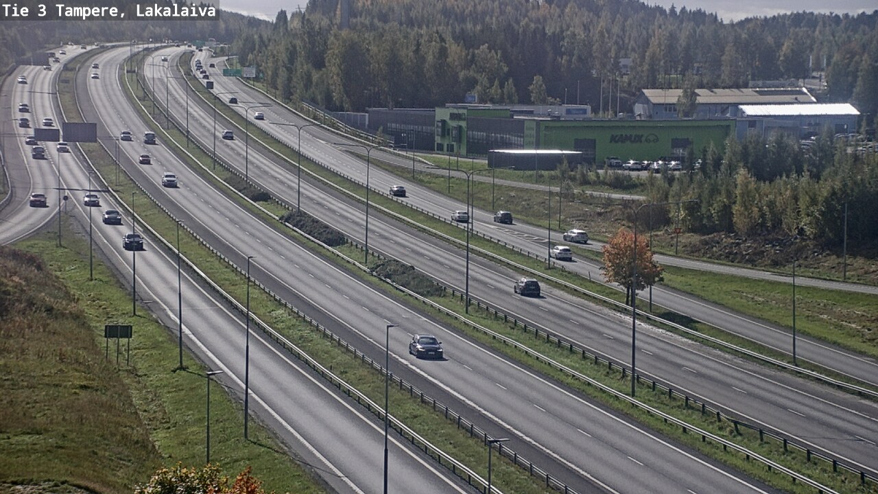 Kelikamerat Kuva Tie 3 Tampere, Lakalaiva, Tampere, Pirkanmaa