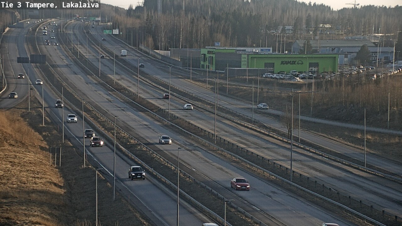 Weather Camera Image Road 3 Tampere, Lakalaiva, Tampere, Pirkanmaa