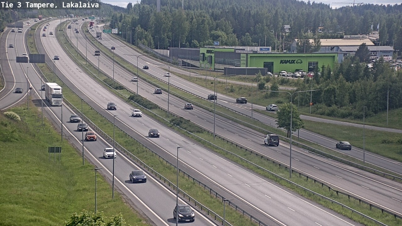 Kelikamerat Kuva Tie 3 Tampere, Lakalaiva, Tampere, Pirkanmaa
