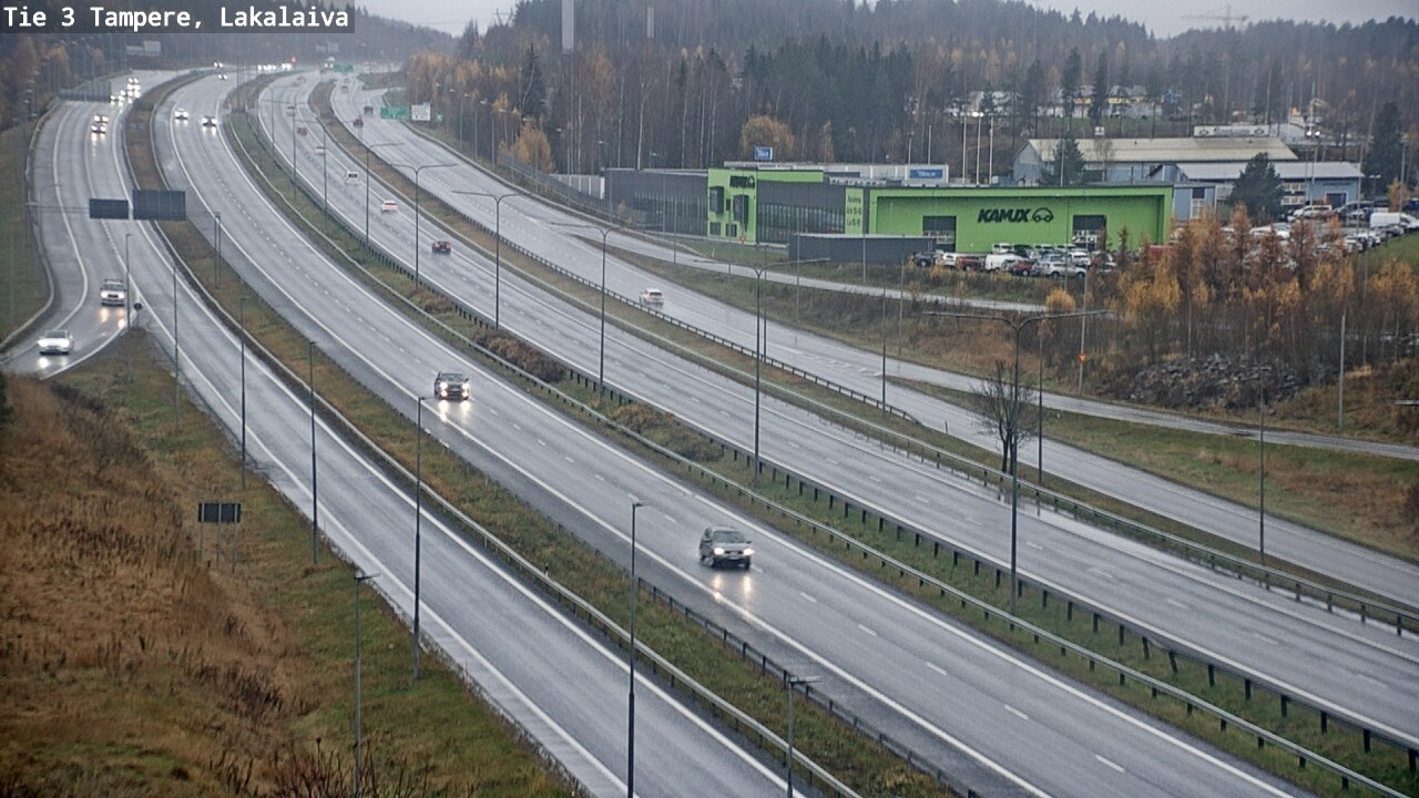 Kelikamerat Kuva Tie 3 Tampere, Lakalaiva, Tampere, Pirkanmaa