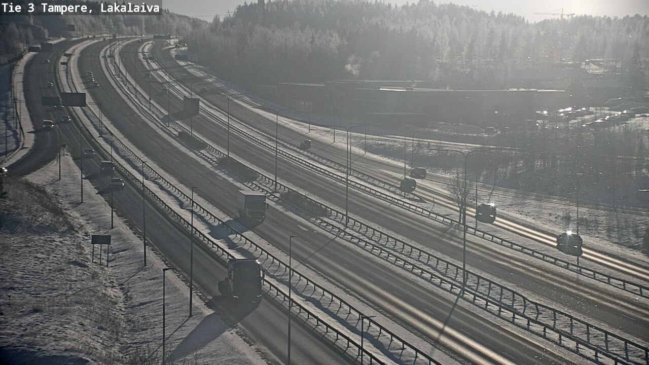 Kelikamerat Kuva Tie 3 Tampere, Lakalaiva, Tampere, Pirkanmaa