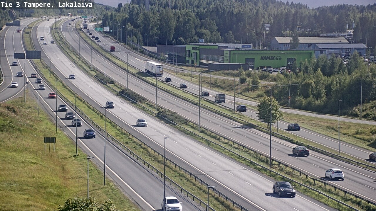 Kelikamerat Kuva Tie 3 Tampere, Lakalaiva, Tampere, Pirkanmaa