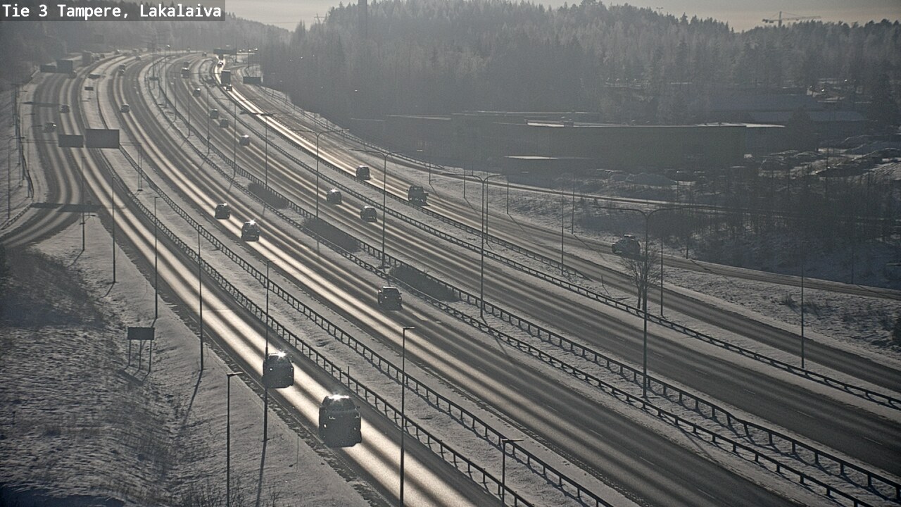 Weather Camera Image Väg 3 Tammerfors, Lakalaiva, Tampere, Pirkanmaa