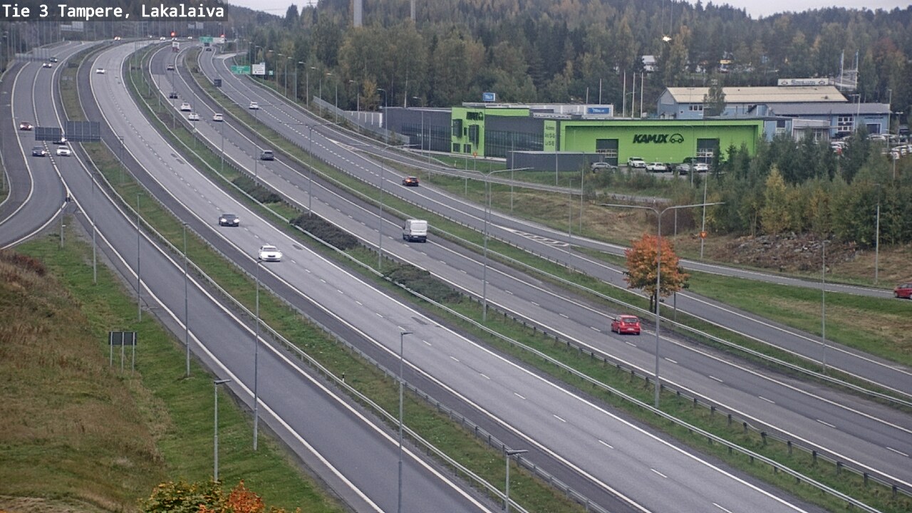 Weather Camera Image Road 3 Tampere, Lakalaiva, Tampere, Pirkanmaa