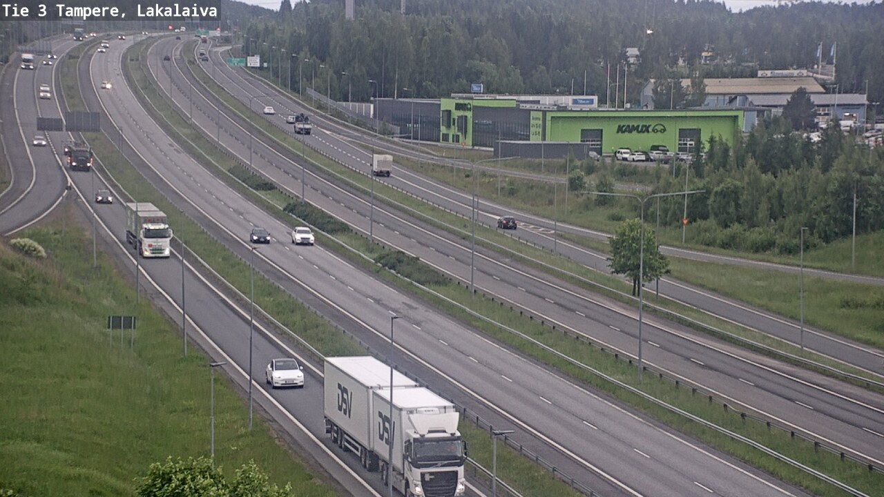 Kelikamerat Kuva Tie 3 Tampere, Lakalaiva, Tampere, Pirkanmaa