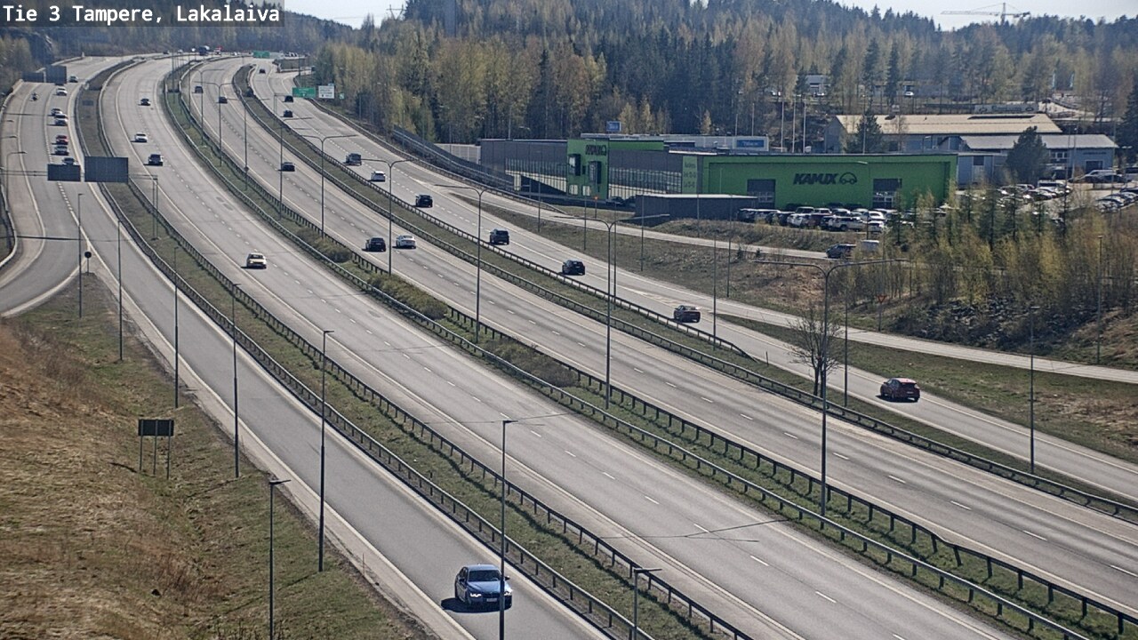 Kelikamerat Kuva Tie 3 Tampere, Lakalaiva, Tampere, Pirkanmaa