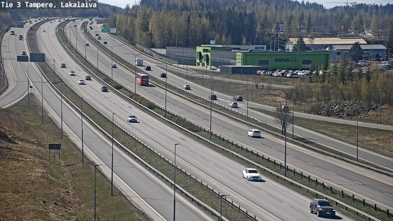 Kelikamerat Kuva Tie 3 Tampere, Lakalaiva, Tampere, Pirkanmaa
