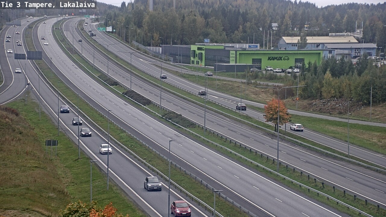 Weather Camera Image Road 3 Tampere, Lakalaiva, Tampere, Pirkanmaa