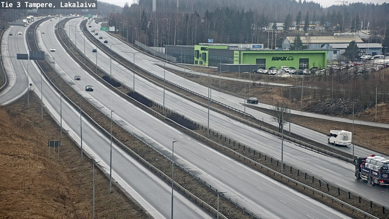 Kelikamerat Kuva Tie 3 Tampere, Lakalaiva, Tampere, Pirkanmaa