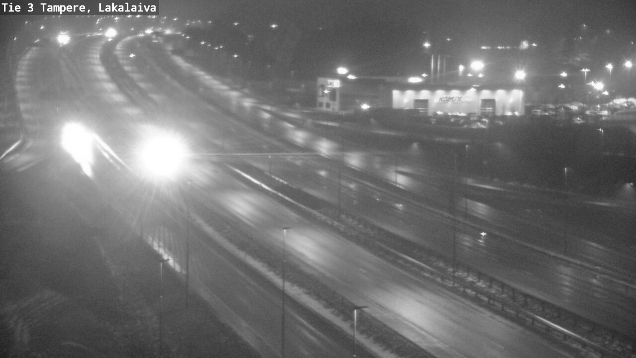 Weather Camera Image Väg 3 Tammerfors, Lakalaiva, Tampere, Pirkanmaa