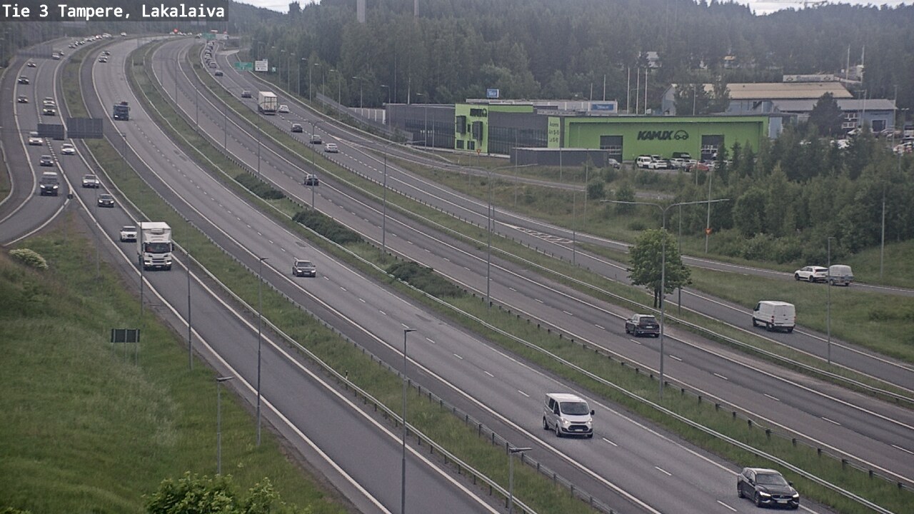 Weather Camera Image Road 3 Tampere, Lakalaiva, Tampere, Pirkanmaa