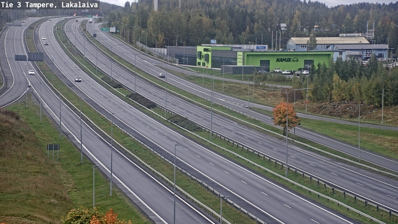Weather Camera Image Road 3 Tampere, Lakalaiva, Tampere, Pirkanmaa