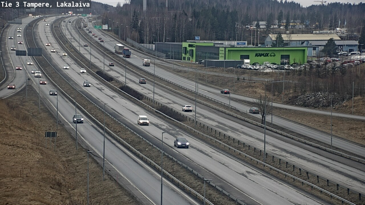 Kelikamerat Kuva Tie 3 Tampere, Lakalaiva, Tampere, Pirkanmaa