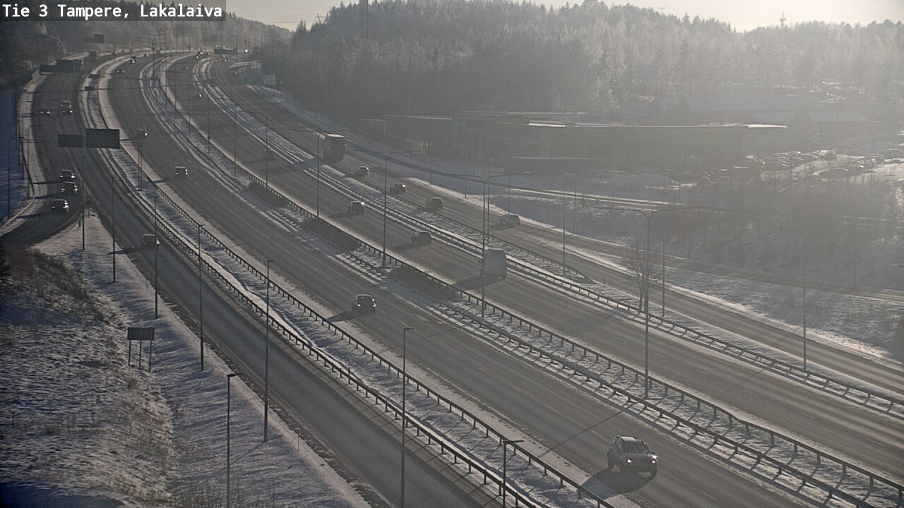 Weather Camera Image Road 3 Tampere, Lakalaiva, Tampere, Pirkanmaa