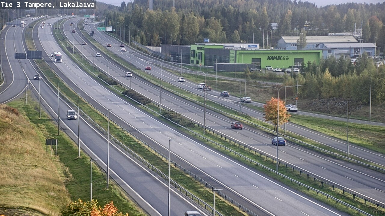 Weather Camera Image Road 3 Tampere, Lakalaiva, Tampere, Pirkanmaa