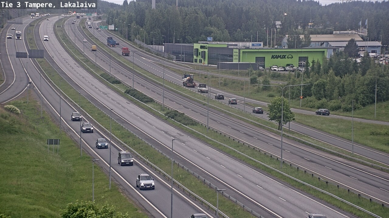 Weather Camera Image Road 3 Tampere, Lakalaiva, Tampere, Pirkanmaa