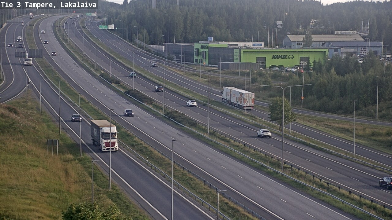 Kelikamerat Kuva Tie 3 Tampere, Lakalaiva, Tampere, Pirkanmaa