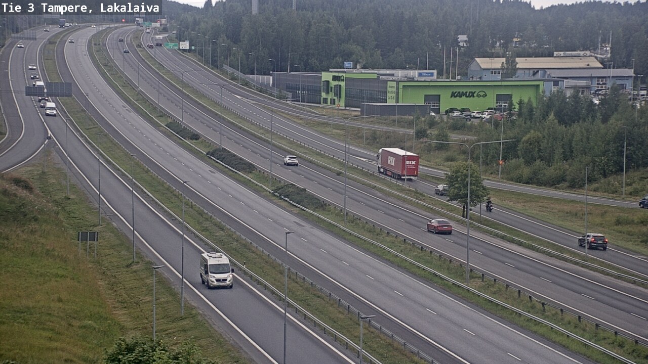 Weather Camera Image Road 3 Tampere, Lakalaiva, Tampere, Pirkanmaa