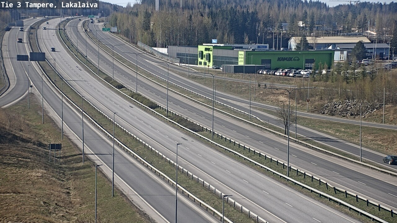Kelikamerat Kuva Tie 3 Tampere, Lakalaiva, Tampere, Pirkanmaa