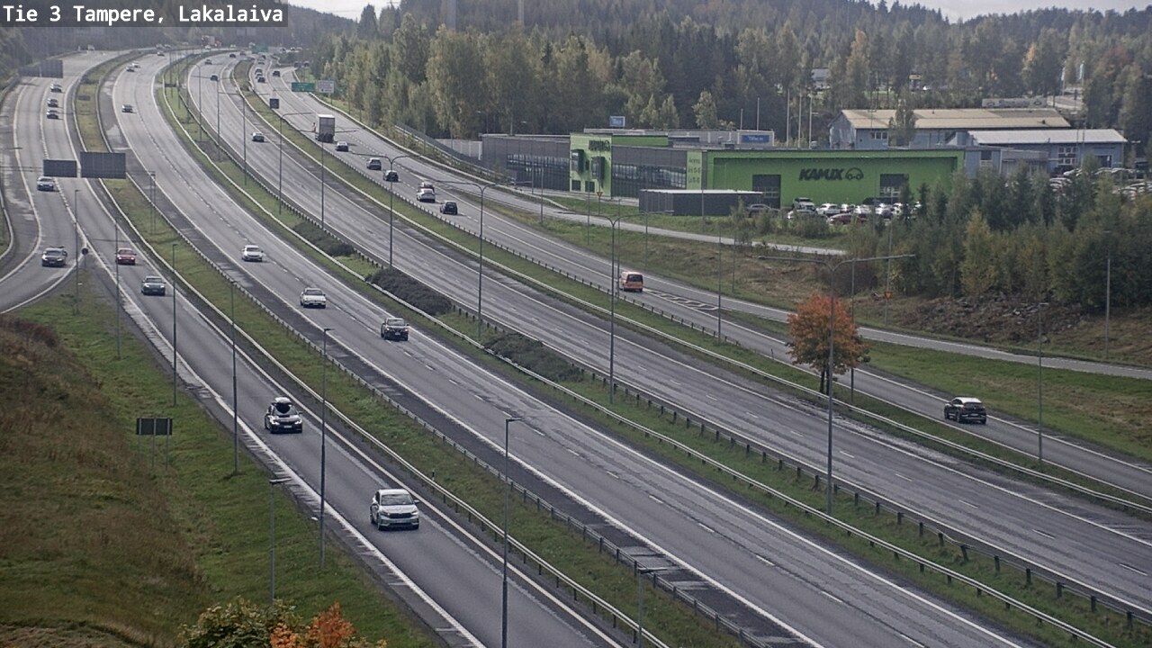Weather Camera Image Road 3 Tampere, Lakalaiva, Tampere, Pirkanmaa