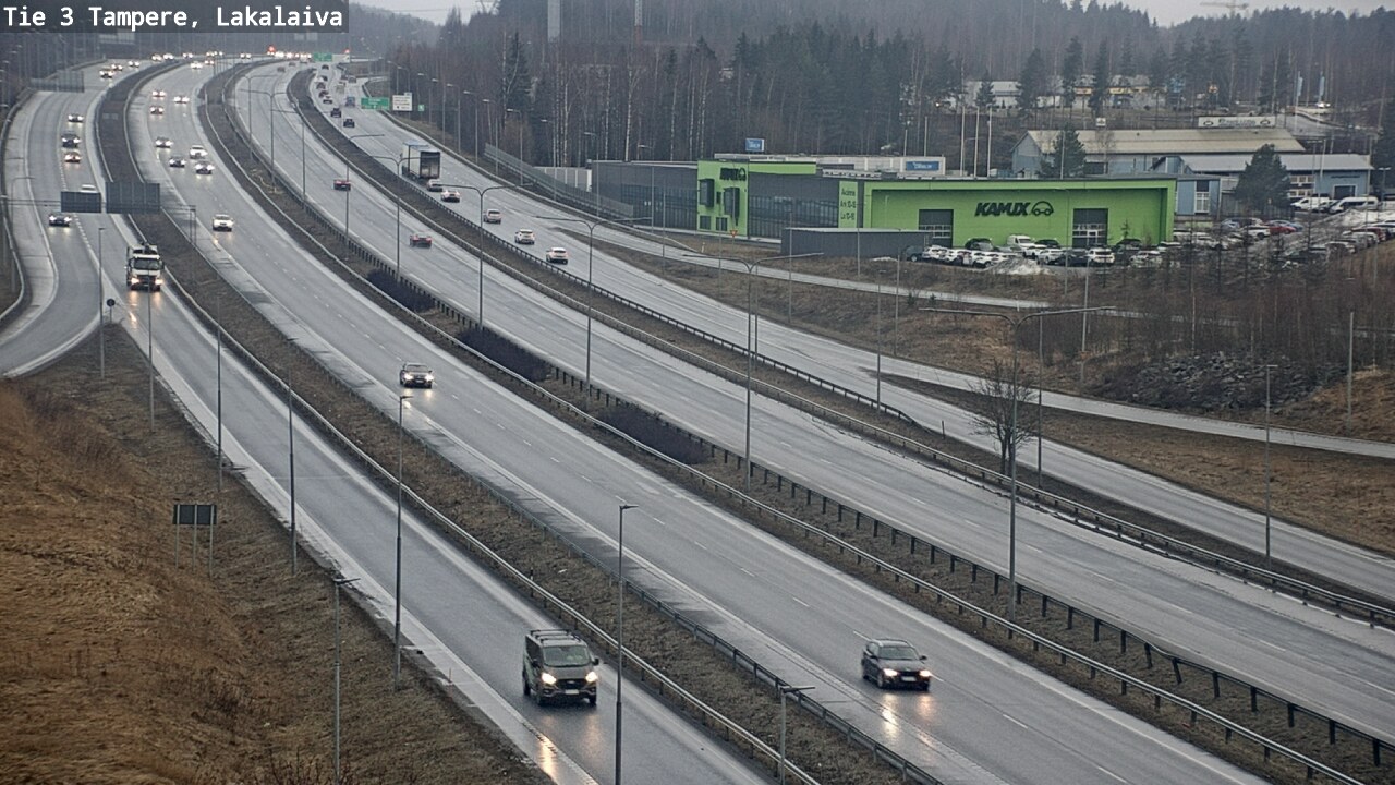 Kelikamerat Kuva Tie 3 Tampere, Lakalaiva, Tampere, Pirkanmaa