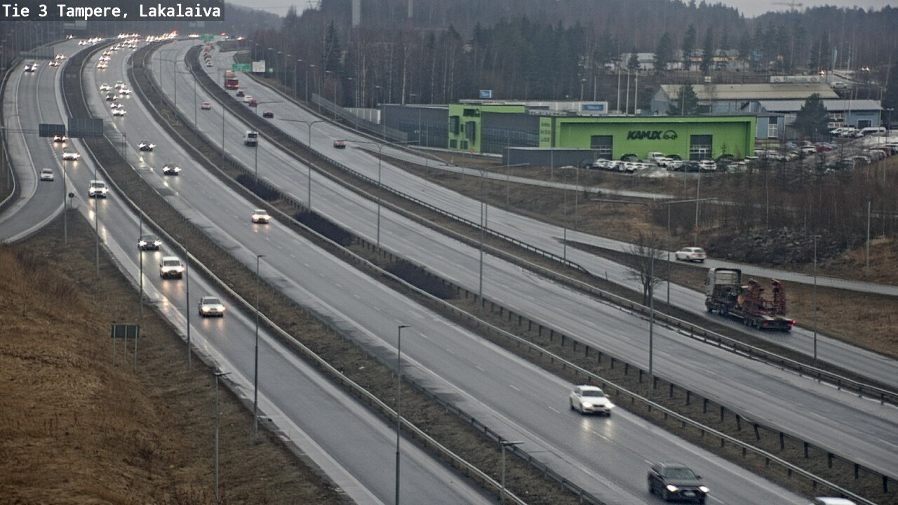 Kelikamerat Kuva Tie 3 Tampere, Lakalaiva, Tampere, Pirkanmaa