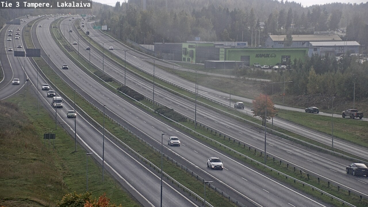 Weather Camera Image Road 3 Tampere, Lakalaiva, Tampere, Pirkanmaa