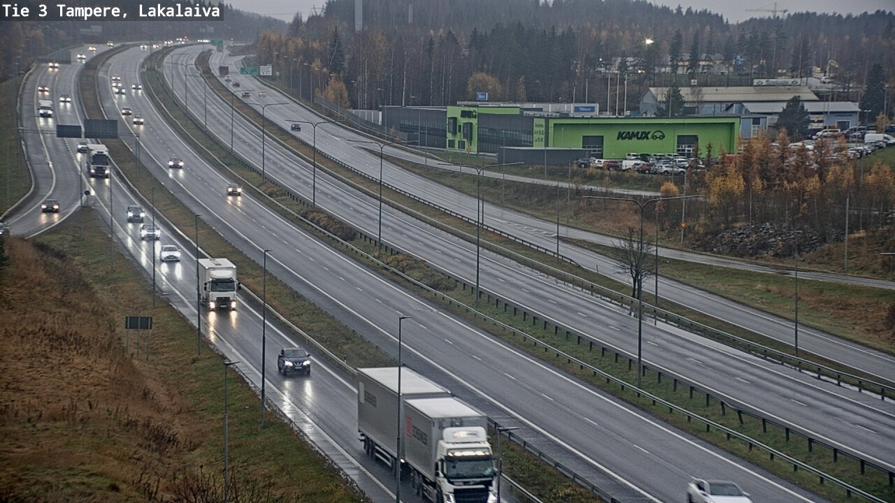 Kelikamerat Kuva Tie 3 Tampere, Lakalaiva, Tampere, Pirkanmaa