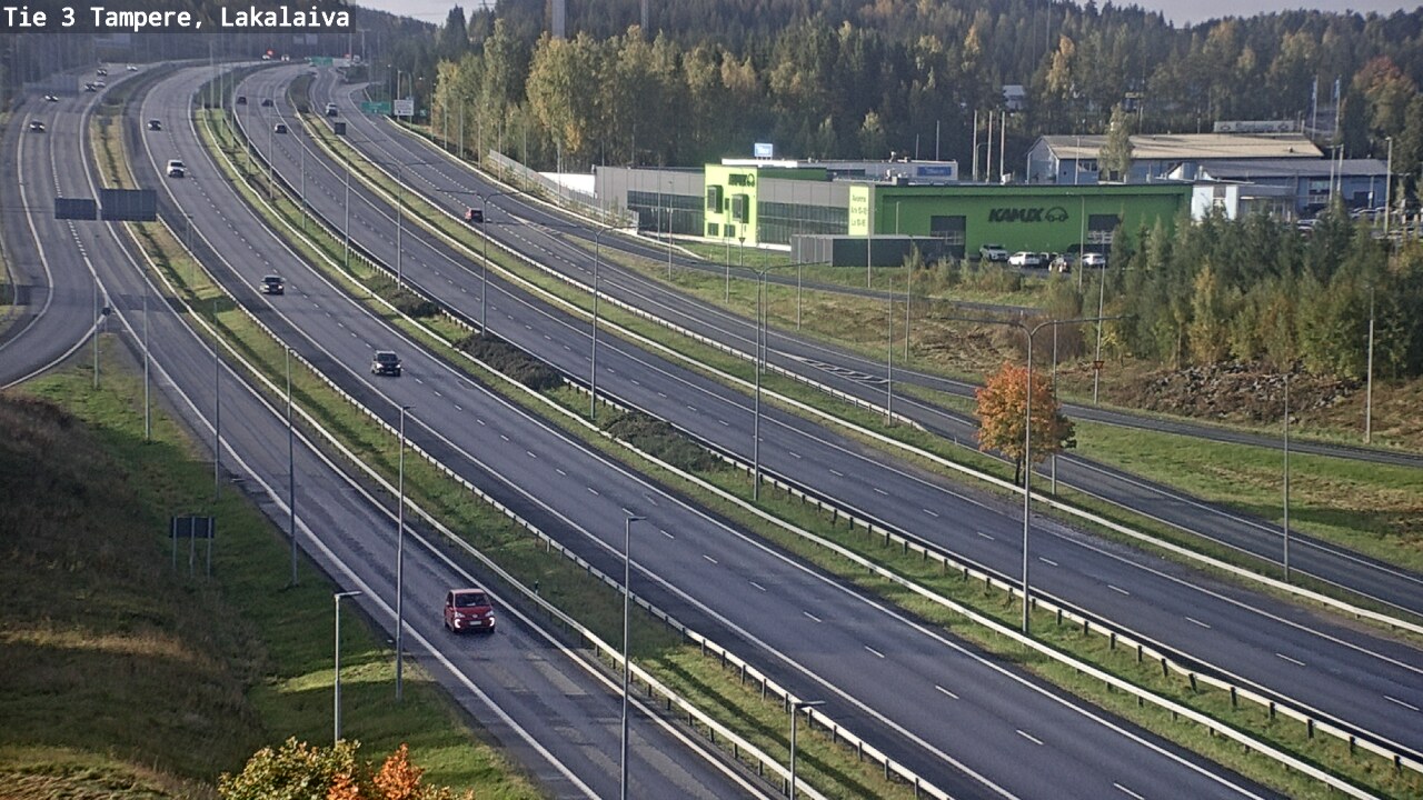 Weather Camera Image Road 3 Tampere, Lakalaiva, Tampere, Pirkanmaa