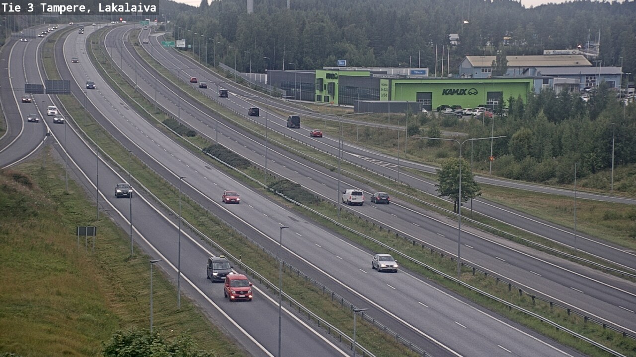 Kelikamerat Kuva Tie 3 Tampere, Lakalaiva, Tampere, Pirkanmaa