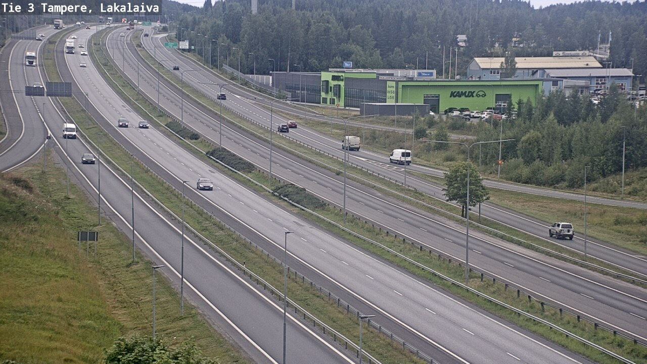 Kelikamerat Kuva Tie 3 Tampere, Lakalaiva, Tampere, Pirkanmaa