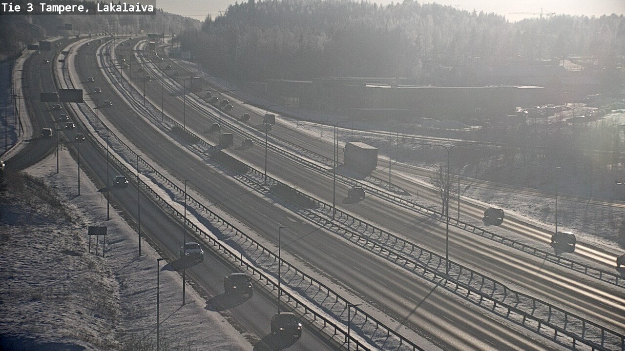 Weather Camera Image Väg 3 Tammerfors, Lakalaiva, Tampere, Pirkanmaa
