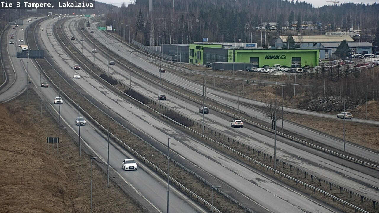 Kelikamerat Kuva Tie 3 Tampere, Lakalaiva, Tampere, Pirkanmaa