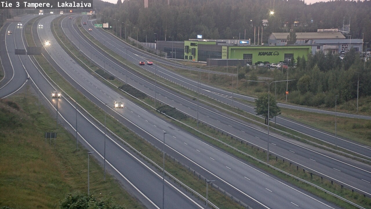 Kelikamerat Kuva Tie 3 Tampere, Lakalaiva, Tampere, Pirkanmaa