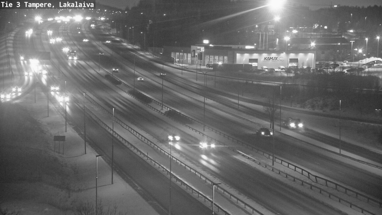 Weather Camera Image Road 3 Tampere, Lakalaiva, Tampere, Pirkanmaa