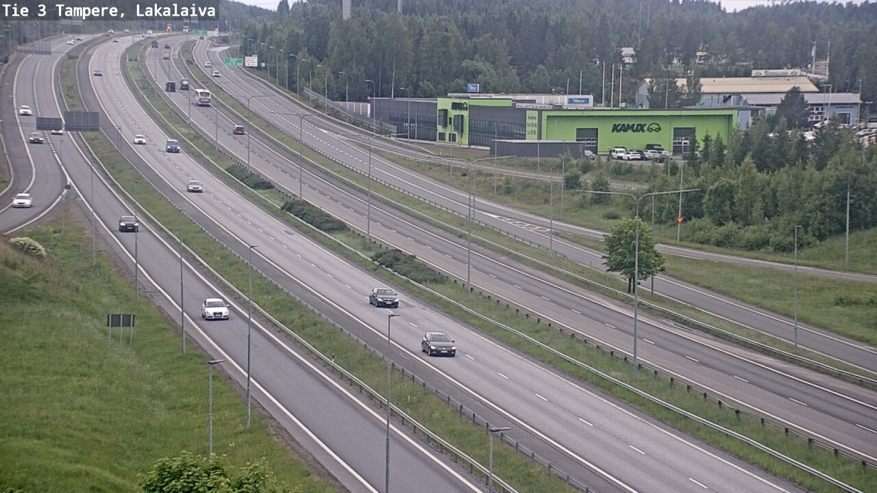 Kelikamerat Kuva Tie 3 Tampere, Lakalaiva, Tampere, Pirkanmaa