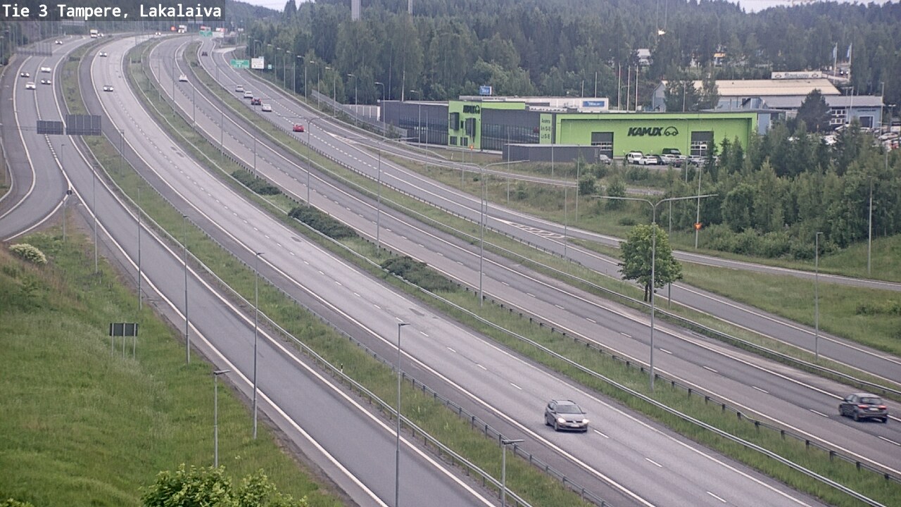 Kelikamerat Kuva Tie 3 Tampere, Lakalaiva, Tampere, Pirkanmaa