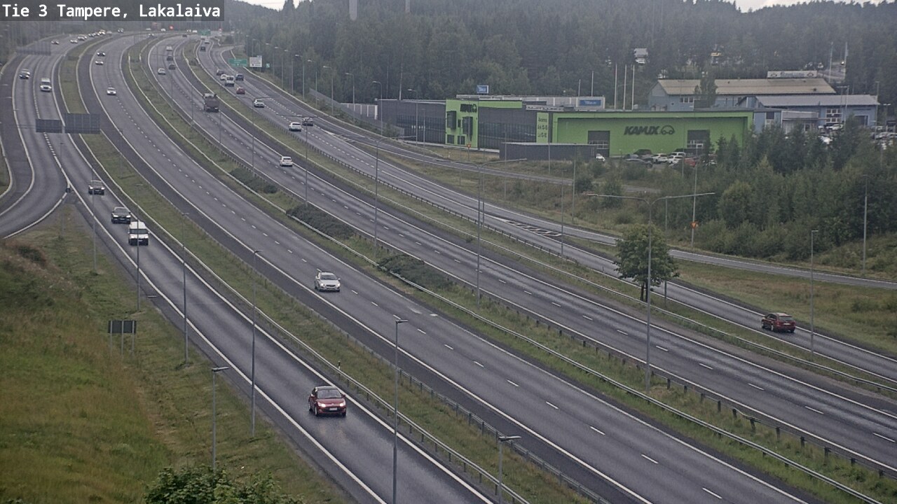 Weather Camera Image Road 3 Tampere, Lakalaiva, Tampere, Pirkanmaa