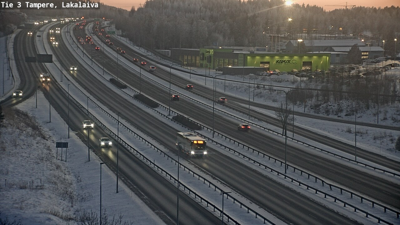 Weather Camera Image Road 3 Tampere, Lakalaiva, Tampere, Pirkanmaa