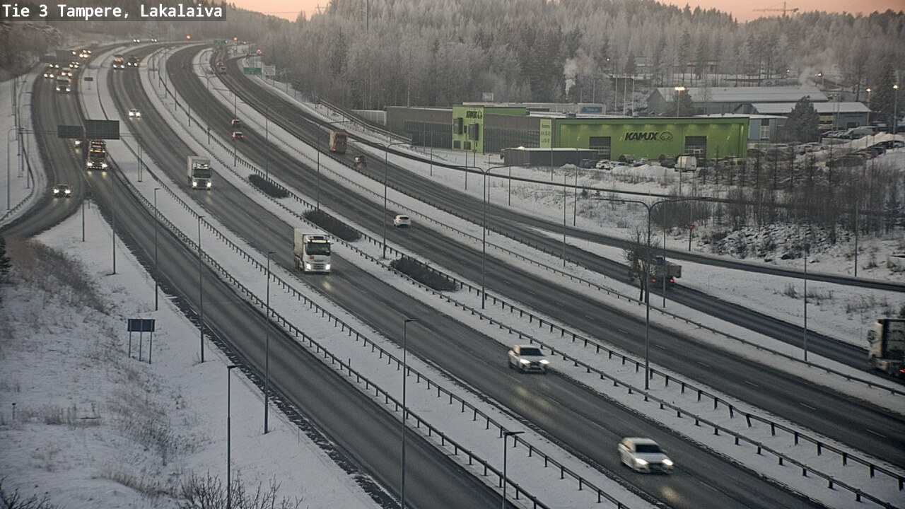 Kelikamerat Kuva Tie 3 Tampere, Lakalaiva, Tampere, Pirkanmaa