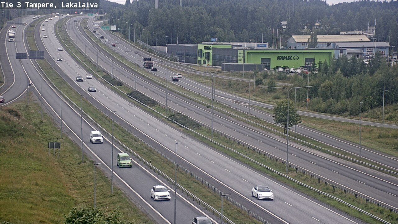 Kelikamerat Kuva Tie 3 Tampere, Lakalaiva, Tampere, Pirkanmaa