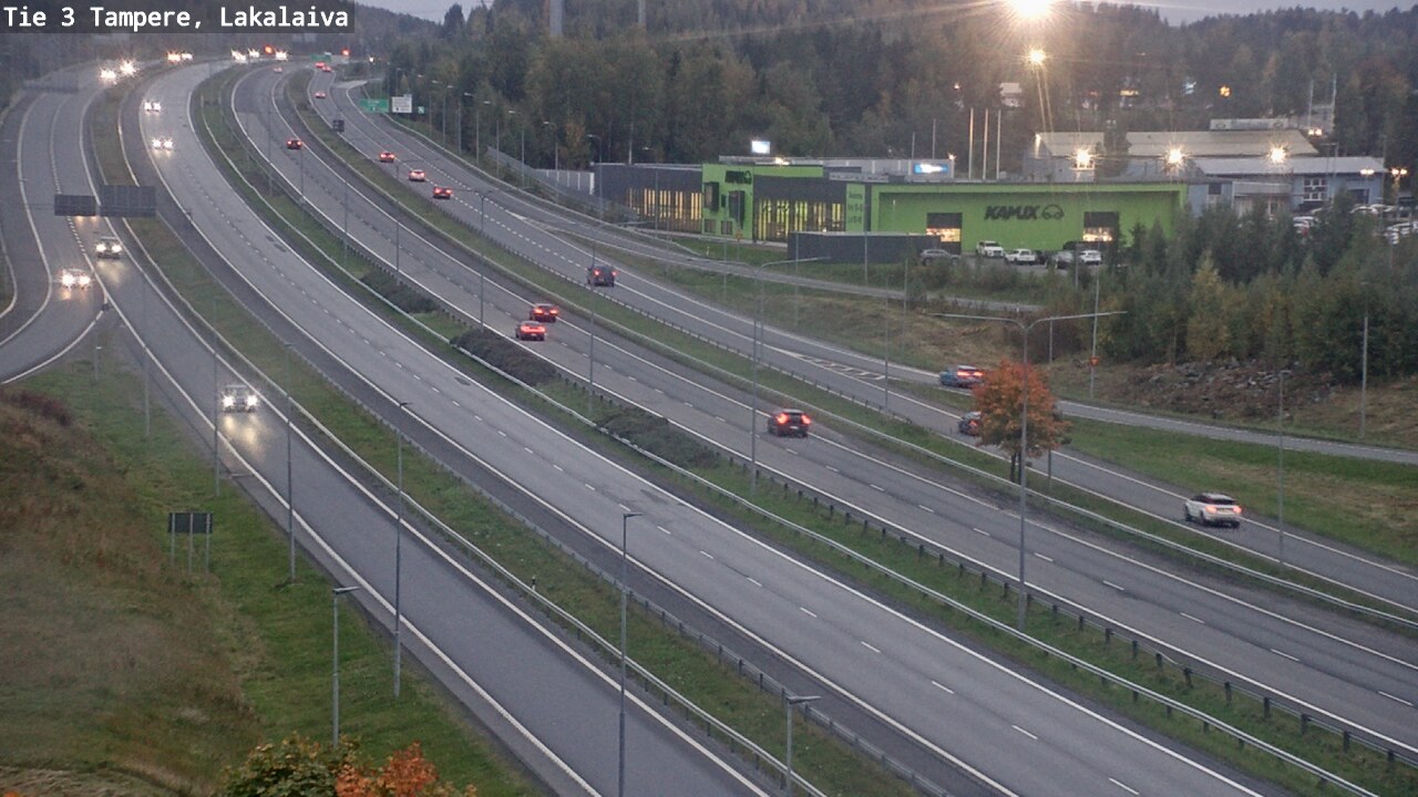 Weather Camera Image Road 3 Tampere, Lakalaiva, Tampere, Pirkanmaa