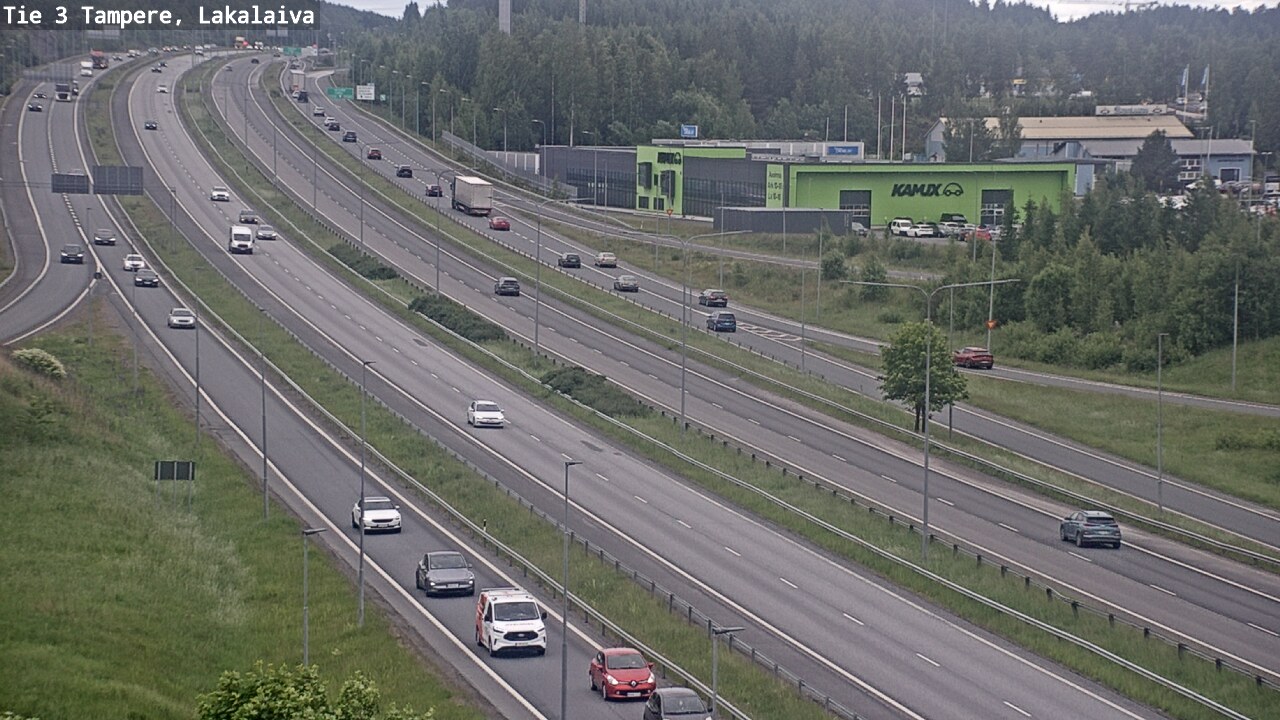 Weather Camera Image Road 3 Tampere, Lakalaiva, Tampere, Pirkanmaa