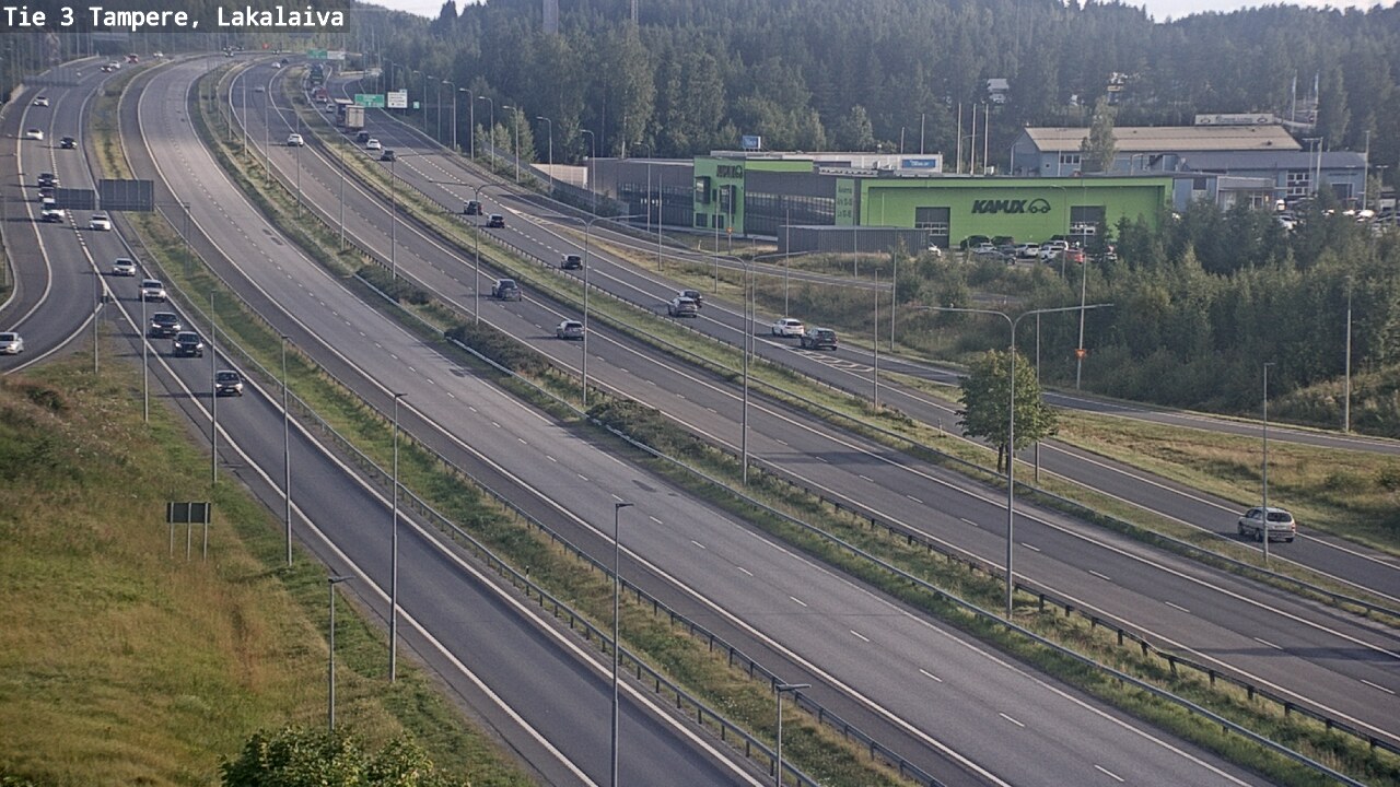 Kelikamerat Kuva Tie 3 Tampere, Lakalaiva, Tampere, Pirkanmaa